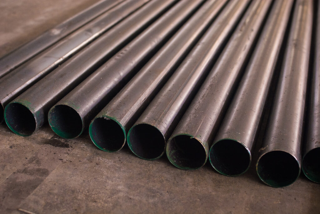 Image of mild steel pipes